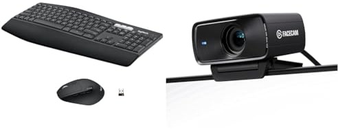 Logitech MK850 Multi-Device Wireless & Elgato Facecam MK.2 – Premium Full