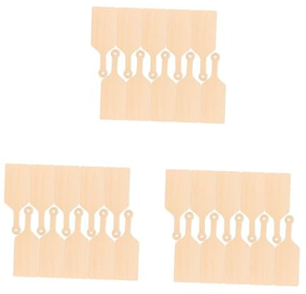 ULTECHNOVO 3 Ensembles Planchettes Pour Bricolage Petites Planche À Découper Accessoires Diy Pour Adultes Pour Cuisine Projets 10 Pièces * 3