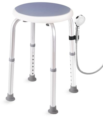 xlkkf FSA/HSA tub Chairs for bathtubs,Adjustable Bath Seat, Compliant Bathroom Bathtub Shower Chair Stool for Elderly and Disabled, Shower Chair for Inside Shower