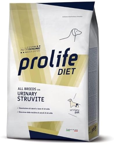 Prolife Urinary Struvite Perro Adult All Breeds 2 kg, alimento dietético para perros adultos de talla mediana con problemas urinarios, sabor cerdo