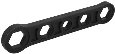 Housoutil Radiator Spanner Hex Wrench Tool for Bleed Valve External Hexagonal Spud Drive, Radiator Bleed Key for Heating Maintenance and Plumbing Use