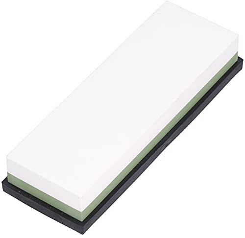 CFTGIW Piedra de Afilar de Doble Cara Afilador de Cuchillos de Corindón Blanco Piedra de Afilar La Herramienta Industrial Tiene Desgaste Hoja de de con Agua Excelente Disparado sin Este Doble Cara