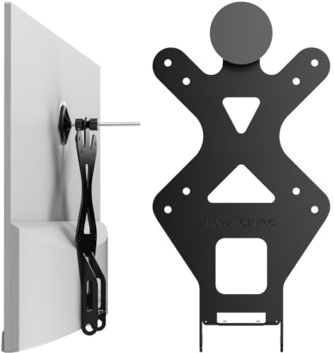 HumanCentric VESA Mount Adapter für HP Monitore 22er, 22es, 22f, 23er, 23es, 23f, 24ea, 24ec, 24er, 24es, 24f, 24fw, 25er, 25es, 25f, 27er, 27ea, 27es, 27f, 27fw, 27ec VESA Adapter Halterung (Schwarz) | Adapter kompatibel mit HP 22er, 22f, 23er, 24f, 24fw, 25f, 27f, 27fw uvm. Zur VESA-Montage an Monitorarmen. In Schwarz.