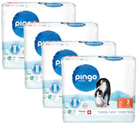 Pack ahorro Pañales T3 (4-9kg) Pingo 176 Uds