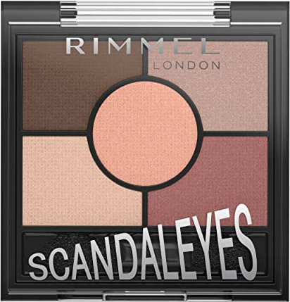 Rimmel Scandaleyes 5 Pan Eyeshadow Palette, Rose Quartz