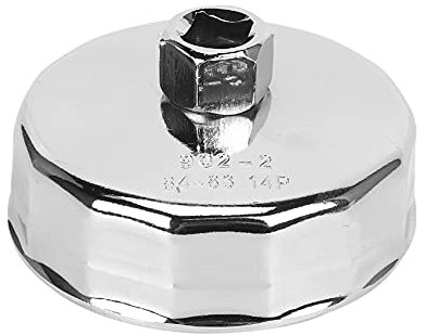 Rfeeuubft 84 mm 14 Ölfilterkappen-Schraubenschlüssel für Fahrzeug und Auto