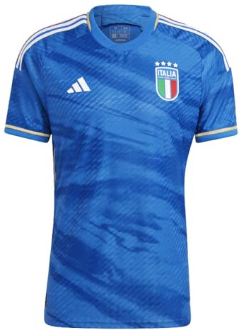 adidas Maglia Unisex Italia 2023 Home Authentic - Calcio, Maglie, Blu, XL