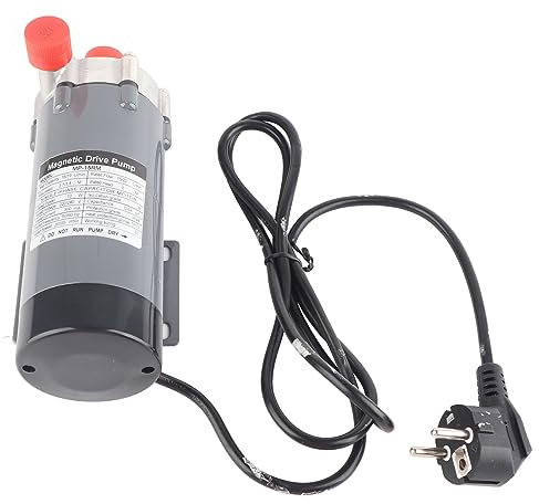 Xcello Pompe à Bière Magnétique, Pompe à Bière, Pompe à Moût, Pompe à Brassage En Plastique Résistant à la Température, Efficace Et Faible Bruit(EU-220V)