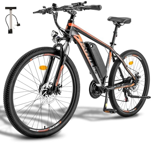 Fafrees Ebike Elektrofahrrad 26 Zoll, E Bike Herren Damen 36V 13.5AH Akku Reichweite 45-100km, Mountainbike 250W, E-Fahrrad 25 km/h, E-Citybike mit 21 Gängen
