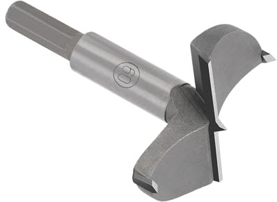 Oumuik Professional 60mm Forstnerbohrer Schwarzer zweischneidiger Forstnerbohrer für Holz & Hartholz Abnutzungsfreies Bohren von Tischplatten mit Rundschaft Durchmesser 60 mm, Länge 90 mm