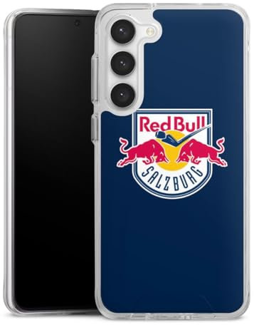 Handyhülle kompatibel mit Samsung Galaxy S23 Plus Bumper Case Schutzhülle EC Red Bull Salzburg Offizielles Lizenzprodukt Eishockey