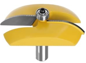 NPQRKJYH 1 pieza de broca for enrutador de panel elevado con vástago de 1/2 de 12 mm, cortador de fresado for puertas de madera, espiga de corte for herramientas de madera MC03128(12mm shank)