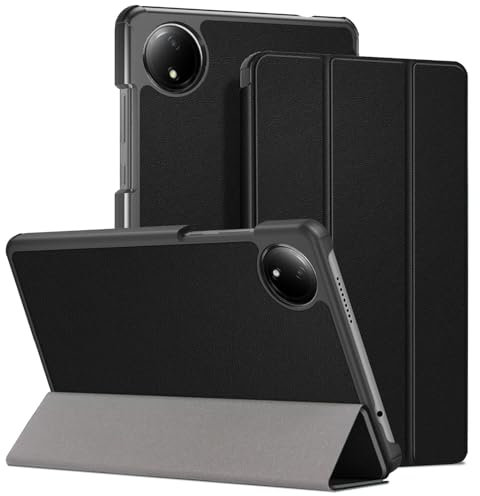 HEISHAYU Custodia per Xiaomi Redmi Pad SE 8.7 Pollici 4G Tablet 2024, Cover con Funzione Auto Sleep/Wake, Nero