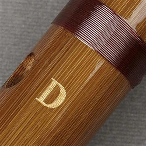 Bambusflöte Chinesische Traditionelle Handgemachte Bambusflöte Dizi Traditionelles Flauta-Holz Für Anfänger Und Musikliebhaber(D Key)