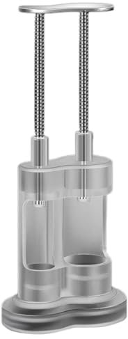 DECHOUS Snocciolatore per Ciliegie Doppio in Acciaio Inox Argento