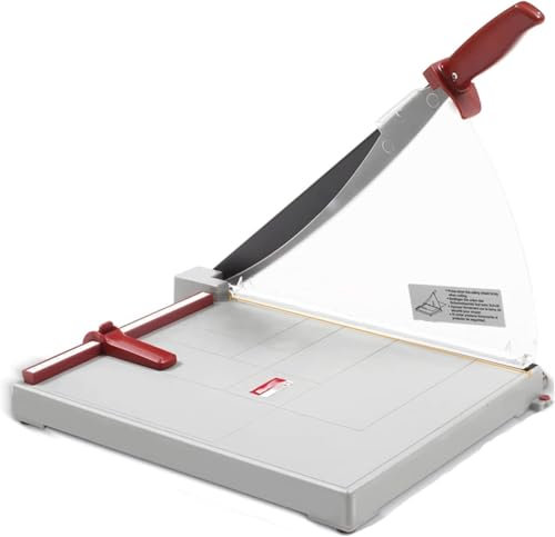 ININOSNP Stapelbarer Papierschneider Papierschneider Modell A3 – Präzisions-Guillotine-Hebelschneider for Papier, Fotos, Bastelkarton usw. – Bench Tools