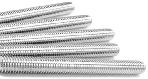 Pernos sin cabeza métricos de acero inoxidable 304, 100 cm de largo, corte libre for bricolaje, M3-M20, varios modelos(M3)