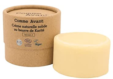 Comme avant - Crème Naturelle Solide au beurre de Karité - 50 g - Made in France