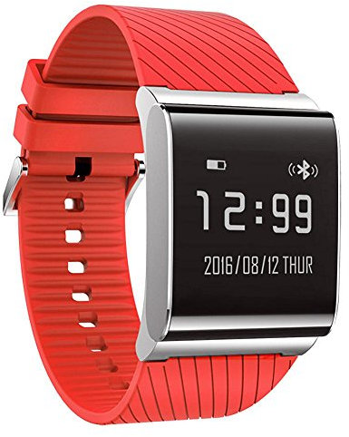 YONII Color Pulsera Inteligente Presión Arterial Ritmo cardíaco Reloj Inteligente podómetro Deportivo Brazalete de oxígeno de la Sangre Impermeable IP67 Fitness Tracker