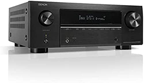Denon AVC-X3800H 9.4-Kanal AV-Receiver & Denon Home 150 Multiroom Lautsprecher mit HEOS Built-in und Alexa // schwarz, weiß