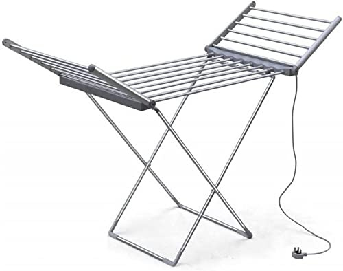 Secadora de ropa con calefacción eléctrica,Tendedero de ropa con calefacción portátil con alas,Secadora de ropa eléctrica plegable para cuarto de lavado del baño,230W de bajo consumo beautiful scenery