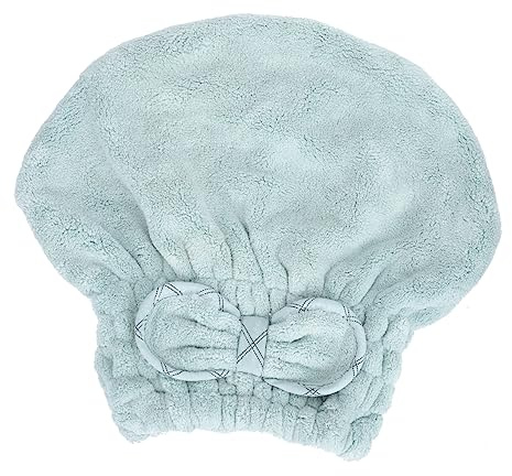 DEARMAMY Turban Tragen Handtuch Badehaube Haartrocknungs Baumwolle Schnelltrocknend Saugfähig für Waschen des Bequemen Damen Gesichts