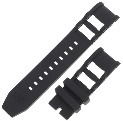 Correa de Pulsera Inteligente Deportiva de Gel de Sílice Negra Ajustable | Resistente al Agua, Tamaño Ajustable, Repuesto para Smartwatch, para Reloj Inteligente, Negra