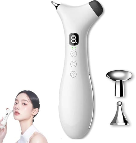 Rezuri - 4-in-1 Jaw Massager, CuraPen TMJ Relief Device, Rezuri TMJ Massage, Facial Sculpting Device with Soothing Heat and Vibration, Face Massager Tool for Skin Care