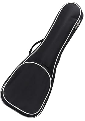 LIGIGWASH Kleine Gitarrentasche aus Oxford Gewebe für Ukulele und Kleine Gitarren Gepolstert mit Tragegurt und Taschen als Rucksack für Kinder