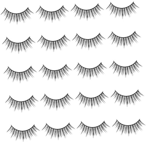 Gatuida 10paia Ciglia Finte Corte Classiche Confezione Ciglia Finte Individuali Naturali Accessori Per Trucco Da Donna