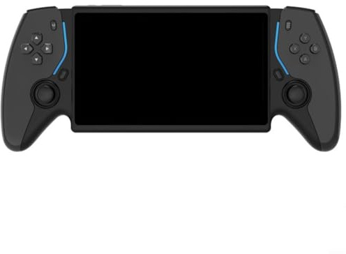 Glomc Consola de juegos portátil retro HC8000 con pantalla IPS de 7 pulgadas, 15000 juegos clásicos, tarjeta TF de 64 GB, batería 5H, salida de TV HD, soporta controladores inalámbricos con cable