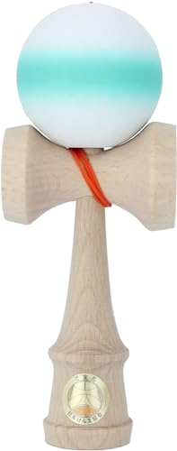 Kendama Japan Kendama Association Certified Large Sky Matte Line Turquoise