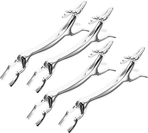 4pcs Stäbchen Halter Edelstahl Hirsche Figur Essstäbchen Bank Messer Bänke Besteckablagen Stäbchenablage Löffel Halter Tischdeko Restaurants Zubehör