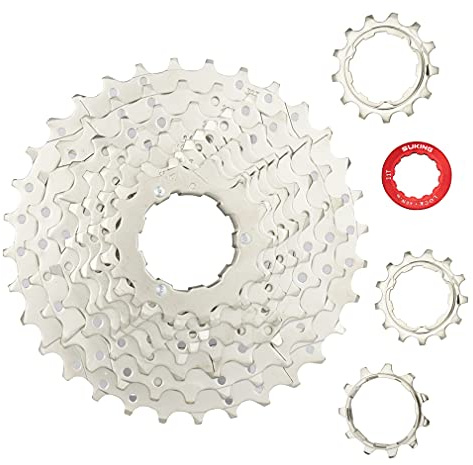 BESNIN Kassette 11 Fach 11-25T/11-28T/11-32T/11-36T/11-40T/11-42T/11-46T/11-50T/11-52T MTB Kassette 11 Gang Kassetten & Ritzel für Fahrrad Ersatzzubehör