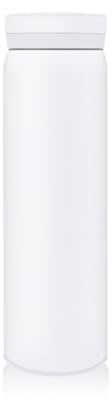 Boziee Liten termosflaska i rostfritt stål 200 ML/300 ml BPA-fri vakuumisolerad flaska mini termos (vit, 300 ml)