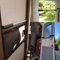 Alanmoship Manija de puerta de remolque RV con barra transversal para salidas más fáciles y seguridad