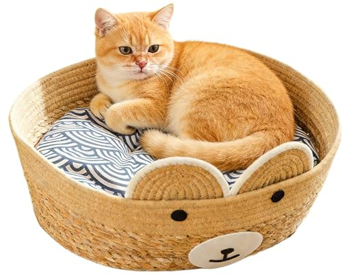 Niche d'animaux de compagnie Tapis de couchage pour animaux de compagnie | Caverne pour chien pour chatons, chiots, jardin, cour, grange et cours