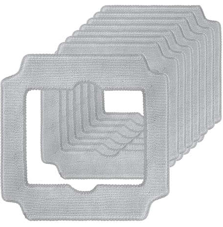 8 Pack Cleaning Pads for ECOVACS WINBOT MINI2 Window Cleaning Robots, Washable Microfiber Mop Pad Window Cleaning Replacement Accessories
