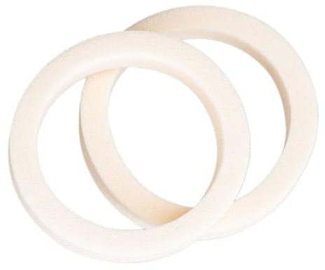 HUSHUI Cykel Framgaffel Absorberande Svamp Högdensitet Oljeförseglad Skum 2st för Hopfällbara Mountainbikes (32MM)