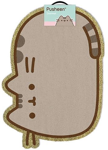 Pusheen Unisex Fußmatte Multicolor Polyvinylchlorid 40 x 60 cm Fan-Merch, Katzen