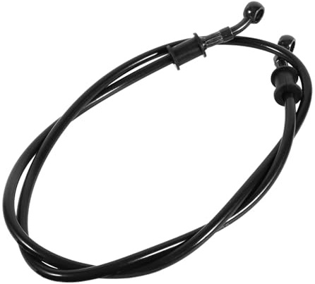 600mm Kupplungs Ölschlauch Bremsleitung 10 mm, 28°-Hohlschraube Stahlflex Bremsschlauch Geflochtene Bremse für Bikes Enduro Motocross Street Bikes | Motorrad Bremsleitung geflochten, Enduro Motocross