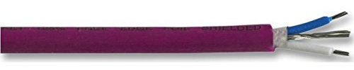 Silver Plated Copper, 3.5mm, Purple, PVC, 2 Core, 7 x 0.2mm, Pro Grade Classic XKE 1 pair Install Cable, 328.08ft, 100m, Multicore Cable