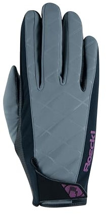 Roeckl Sports Reithandschuh WATTENS, Outdoor Winter Handschuh, Dunkelgrau 8