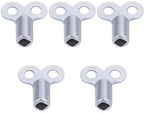 Radiator Bleed Keys,DERMASY 5PCS Square Radiator Bleed Valve Keys for Many Radiators Heaters