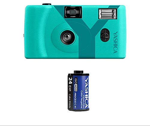 YASHICA MF-1 Snapshot Art Camera 2022 Series (Turquoise)