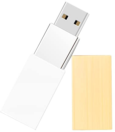 32GB Acryl USB Flash Drive, LEIZHAN Silikon Memory Stick Pendrive Flash Drive Geschenke für Studenten, Familien und Kinder (32GB, Acryl)