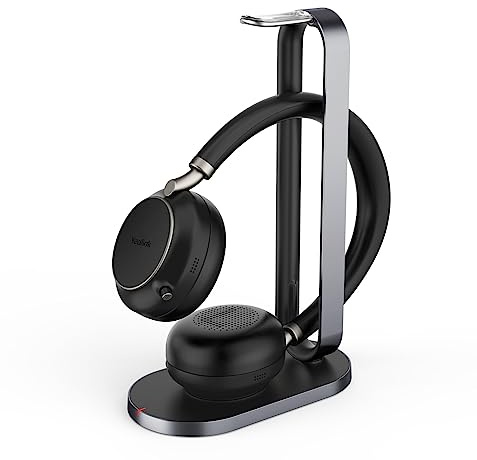Yealink BH76 with Charging Stand UC Black USB-A Bluetooth-Headset