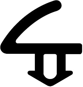 GB DIY Store uPVC Window & Door Gasket Seal Double Glazing Bubble Flipper Rubber Repair Draught Seal F136 Black (Per Metre)