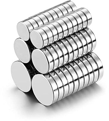 MEALOS 60 Pieces - 20x6x2, 20x8x2, 20x10x2 Rare Earth Neodymium Magnets Thin for Crafts, Miniatures, 3D Printing, DIY, Decoration, Refrigerator, Model Making