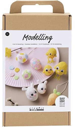CREATIV COMPANY DIY Bausatz - Modellierung - Osterfiguren (977531)